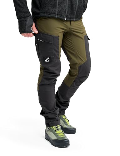 Herren Outdoor Hose von RevolutionRace, Dark Olive Farbe, Größe L